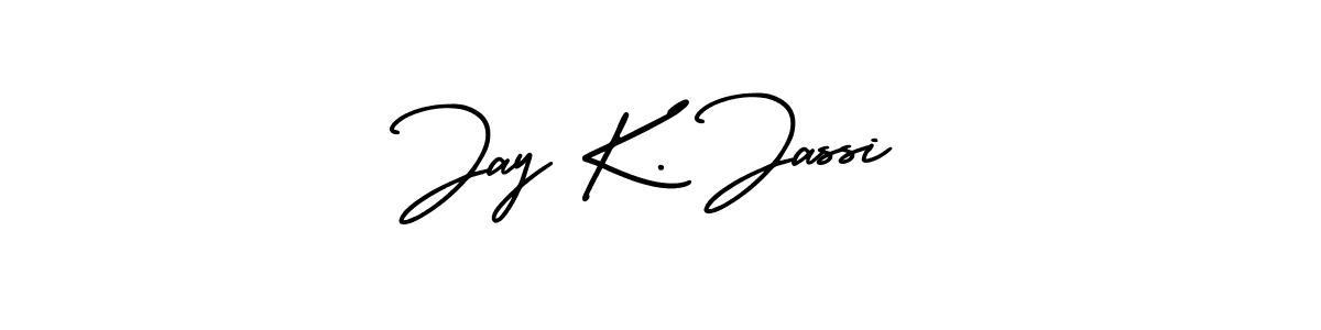 How to make Jay K. Jassi signature? AmerikaSignatureDemo-Regular is a professional autograph style. Create handwritten signature for Jay K. Jassi name. Jay K. Jassi signature style 3 images and pictures png