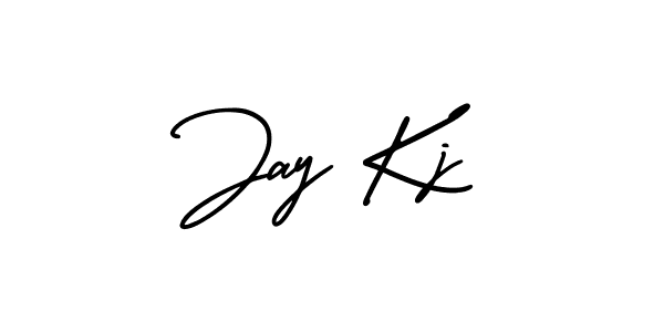 How to Draw Jay Kj signature style? AmerikaSignatureDemo-Regular is a latest design signature styles for name Jay Kj. Jay Kj signature style 3 images and pictures png