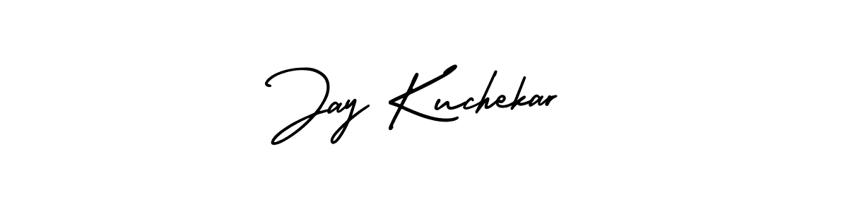 Create a beautiful signature design for name Jay Kuchekar. With this signature (AmerikaSignatureDemo-Regular) fonts, you can make a handwritten signature for free. Jay Kuchekar signature style 3 images and pictures png