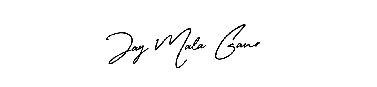 Check out images of Autograph of Jay Mala Gaur name. Actor Jay Mala Gaur Signature Style. AmerikaSignatureDemo-Regular is a professional sign style online. Jay Mala Gaur signature style 3 images and pictures png