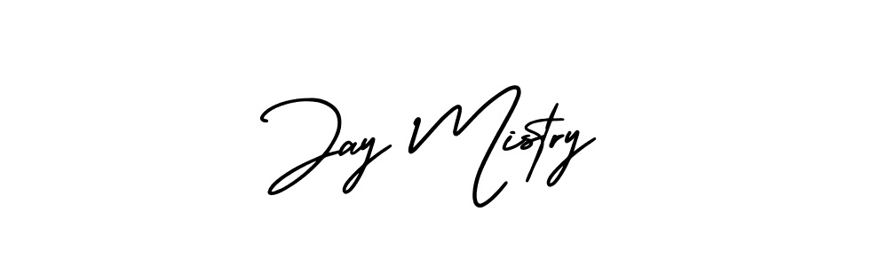 This is the best signature style for the Jay Mistry name. Also you like these signature font (AmerikaSignatureDemo-Regular). Mix name signature. Jay Mistry signature style 3 images and pictures png