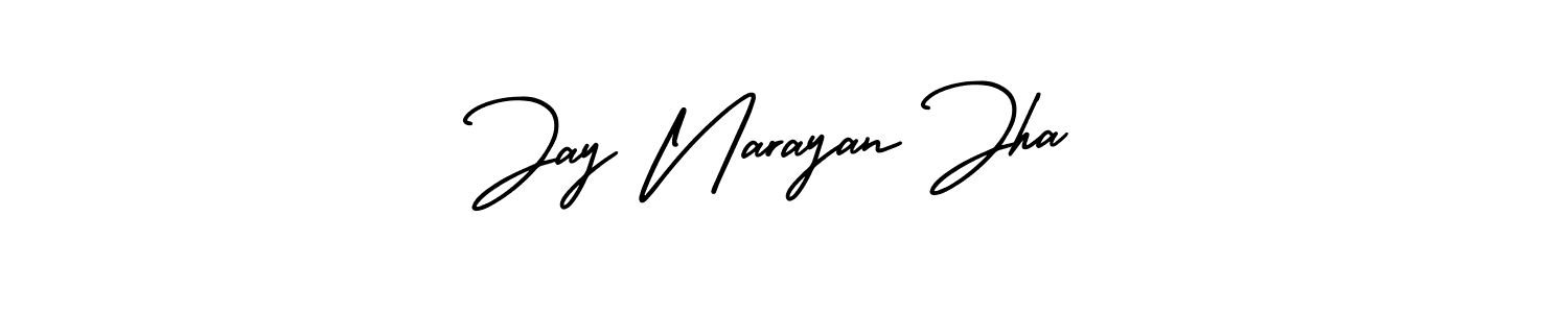 Also You can easily find your signature by using the search form. We will create Jay Narayan Jha name handwritten signature images for you free of cost using AmerikaSignatureDemo-Regular sign style. Jay Narayan Jha signature style 3 images and pictures png