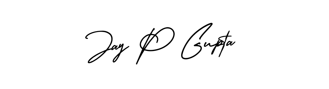 Similarly AmerikaSignatureDemo-Regular is the best handwritten signature design. Signature creator online .You can use it as an online autograph creator for name Jay P Gupta. Jay P Gupta signature style 3 images and pictures png