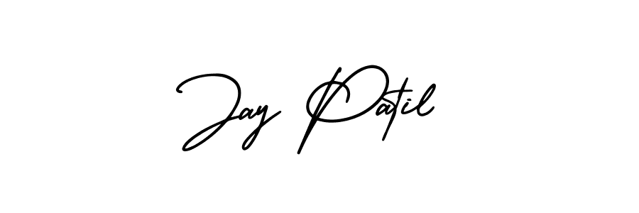 Create a beautiful signature design for name Jay Patil. With this signature (AmerikaSignatureDemo-Regular) fonts, you can make a handwritten signature for free. Jay Patil signature style 3 images and pictures png