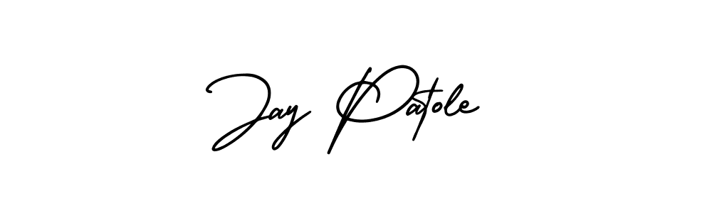 How to Draw Jay Patole signature style? AmerikaSignatureDemo-Regular is a latest design signature styles for name Jay Patole. Jay Patole signature style 3 images and pictures png