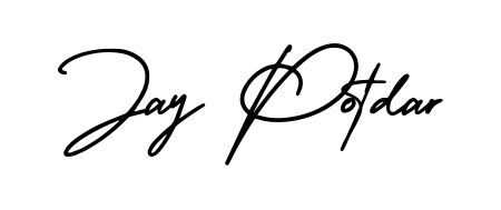 Create a beautiful signature design for name Jay Potdar. With this signature (AmerikaSignatureDemo-Regular) fonts, you can make a handwritten signature for free. Jay Potdar signature style 3 images and pictures png