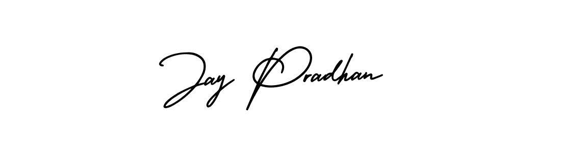 Create a beautiful signature design for name Jay Pradhan. With this signature (AmerikaSignatureDemo-Regular) fonts, you can make a handwritten signature for free. Jay Pradhan signature style 3 images and pictures png