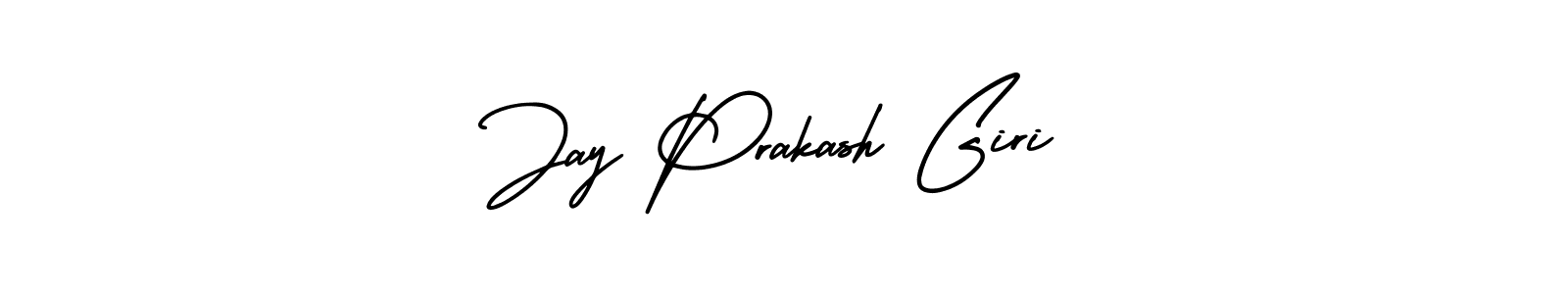 Make a beautiful signature design for name Jay Prakash Giri. With this signature (AmerikaSignatureDemo-Regular) style, you can create a handwritten signature for free. Jay Prakash Giri signature style 3 images and pictures png