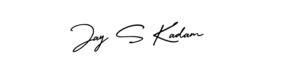 You can use this online signature creator to create a handwritten signature for the name Jay S Kadam. This is the best online autograph maker. Jay S Kadam signature style 3 images and pictures png