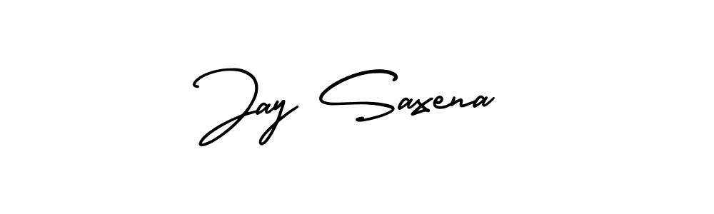 Jay Saxena stylish signature style. Best Handwritten Sign (AmerikaSignatureDemo-Regular) for my name. Handwritten Signature Collection Ideas for my name Jay Saxena. Jay Saxena signature style 3 images and pictures png