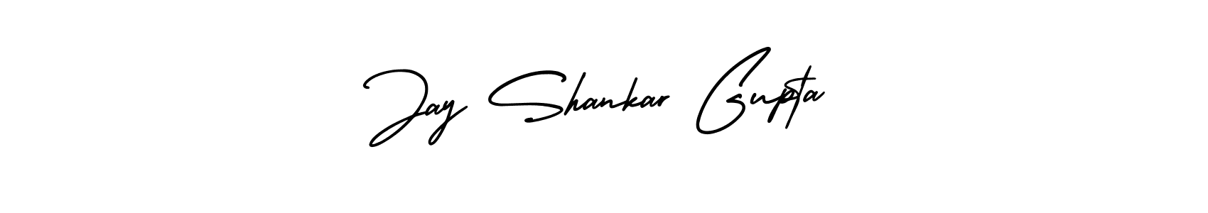 You should practise on your own different ways (AmerikaSignatureDemo-Regular) to write your name (Jay Shankar Gupta) in signature. don't let someone else do it for you. Jay Shankar Gupta signature style 3 images and pictures png