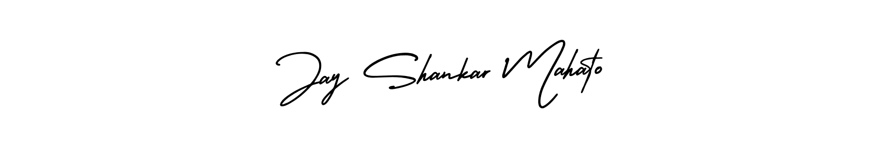 Design your own signature with our free online signature maker. With this signature software, you can create a handwritten (AmerikaSignatureDemo-Regular) signature for name Jay Shankar Mahato. Jay Shankar Mahato signature style 3 images and pictures png
