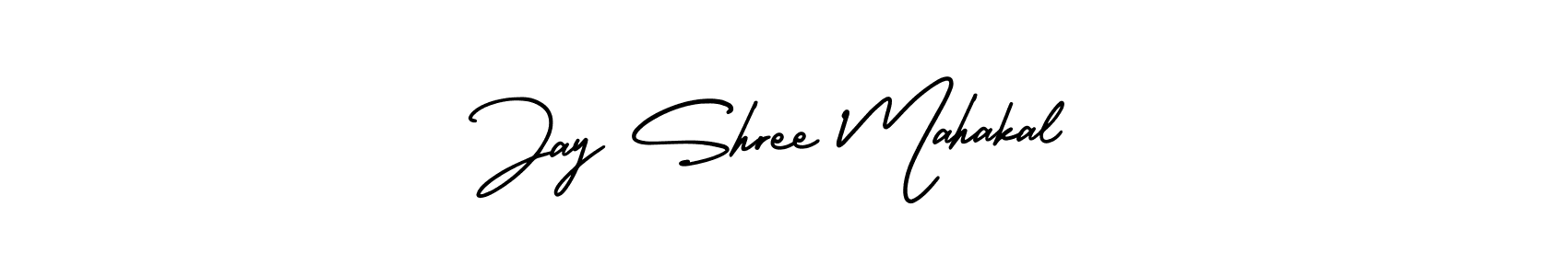 Design your own signature with our free online signature maker. With this signature software, you can create a handwritten (AmerikaSignatureDemo-Regular) signature for name Jay Shree Mahakal. Jay Shree Mahakal signature style 3 images and pictures png