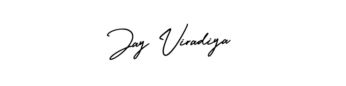 Best and Professional Signature Style for Jay Viradiya. AmerikaSignatureDemo-Regular Best Signature Style Collection. Jay Viradiya signature style 3 images and pictures png