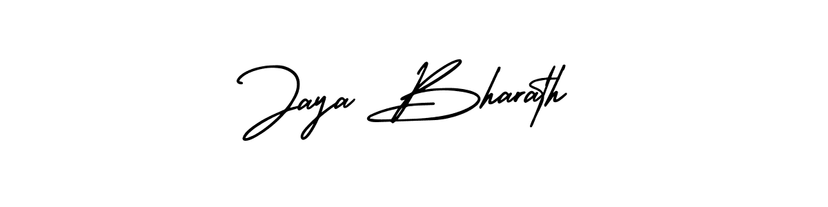 Design your own signature with our free online signature maker. With this signature software, you can create a handwritten (AmerikaSignatureDemo-Regular) signature for name Jaya Bharath. Jaya Bharath signature style 3 images and pictures png