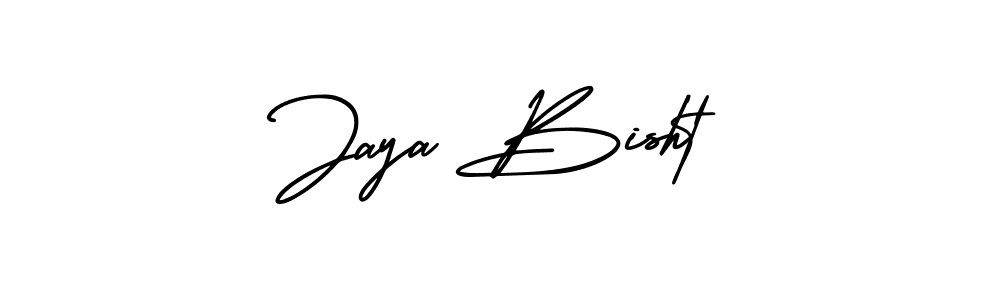Similarly AmerikaSignatureDemo-Regular is the best handwritten signature design. Signature creator online .You can use it as an online autograph creator for name Jaya Bisht. Jaya Bisht signature style 3 images and pictures png