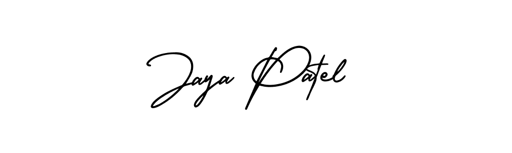 It looks lik you need a new signature style for name Jaya Patel. Design unique handwritten (AmerikaSignatureDemo-Regular) signature with our free signature maker in just a few clicks. Jaya Patel signature style 3 images and pictures png