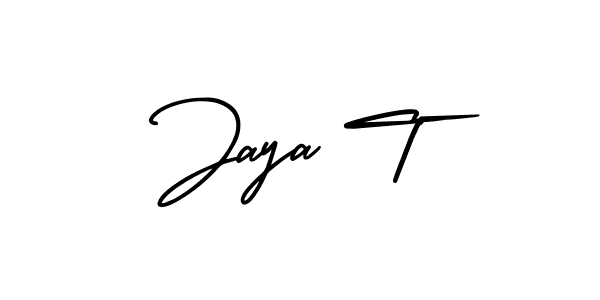 AmerikaSignatureDemo-Regular is a professional signature style that is perfect for those who want to add a touch of class to their signature. It is also a great choice for those who want to make their signature more unique. Get Jaya T name to fancy signature for free. Jaya T signature style 3 images and pictures png