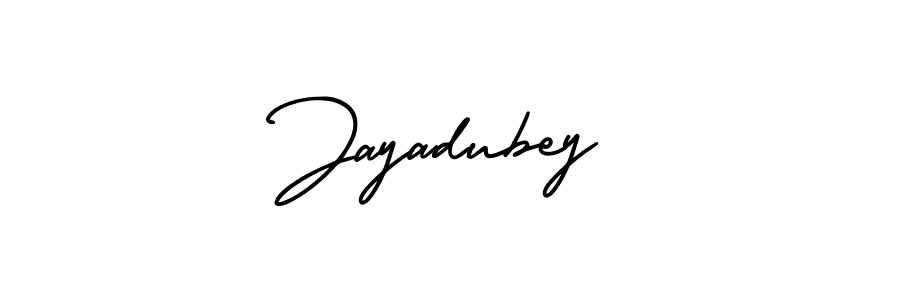 Check out images of Autograph of Jayadubey name. Actor Jayadubey Signature Style. AmerikaSignatureDemo-Regular is a professional sign style online. Jayadubey signature style 3 images and pictures png