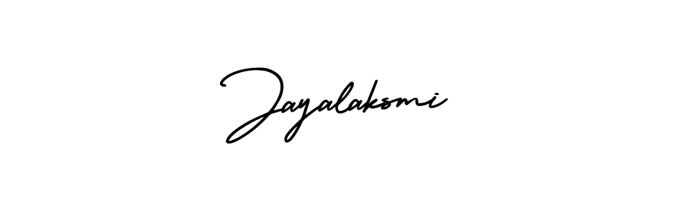 Design your own signature with our free online signature maker. With this signature software, you can create a handwritten (AmerikaSignatureDemo-Regular) signature for name Jayalaksmi. Jayalaksmi signature style 3 images and pictures png