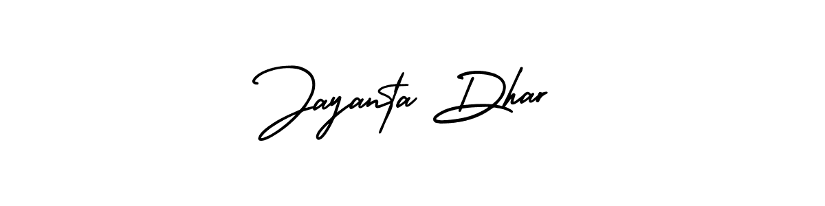 Jayanta Dhar stylish signature style. Best Handwritten Sign (AmerikaSignatureDemo-Regular) for my name. Handwritten Signature Collection Ideas for my name Jayanta Dhar. Jayanta Dhar signature style 3 images and pictures png