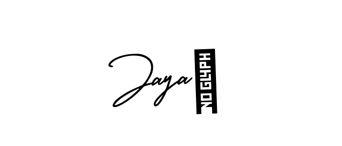 Make a beautiful signature design for name Jaya安. Use this online signature maker to create a handwritten signature for free. Jaya安 signature style 3 images and pictures png