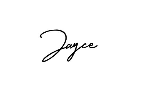 How to make Jayce signature? AmerikaSignatureDemo-Regular is a professional autograph style. Create handwritten signature for Jayce name. Jayce signature style 3 images and pictures png