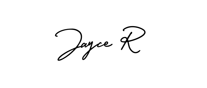 AmerikaSignatureDemo-Regular is a professional signature style that is perfect for those who want to add a touch of class to their signature. It is also a great choice for those who want to make their signature more unique. Get Jayce R name to fancy signature for free. Jayce R signature style 3 images and pictures png