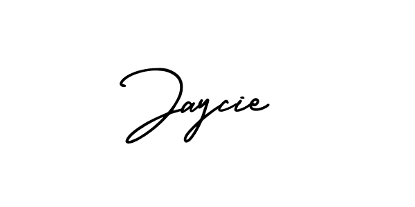 Jaycie stylish signature style. Best Handwritten Sign (AmerikaSignatureDemo-Regular) for my name. Handwritten Signature Collection Ideas for my name Jaycie. Jaycie signature style 3 images and pictures png