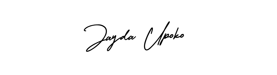 Once you've used our free online signature maker to create your best signature AmerikaSignatureDemo-Regular style, it's time to enjoy all of the benefits that Jayda Upoko name signing documents. Jayda Upoko signature style 3 images and pictures png