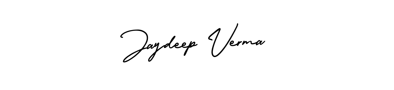 Make a beautiful signature design for name Jaydeep Verma. With this signature (AmerikaSignatureDemo-Regular) style, you can create a handwritten signature for free. Jaydeep Verma signature style 3 images and pictures png