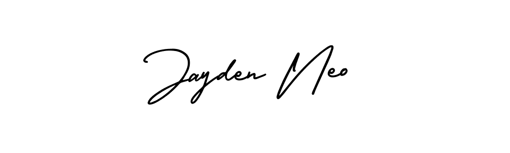 Best and Professional Signature Style for Jayden Neo. AmerikaSignatureDemo-Regular Best Signature Style Collection. Jayden Neo signature style 3 images and pictures png