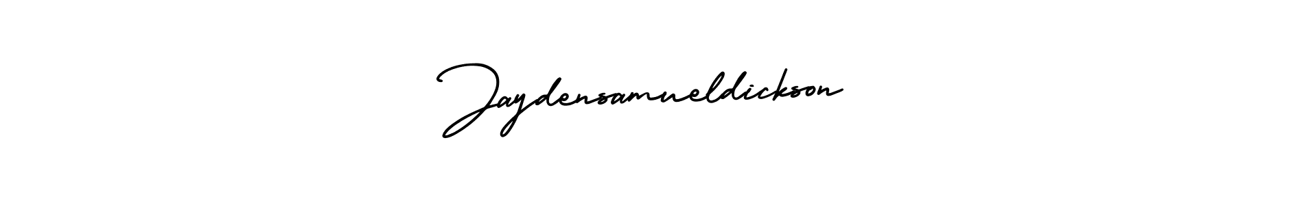 How to Draw Jaydensamueldickson signature style? AmerikaSignatureDemo-Regular is a latest design signature styles for name Jaydensamueldickson. Jaydensamueldickson signature style 3 images and pictures png