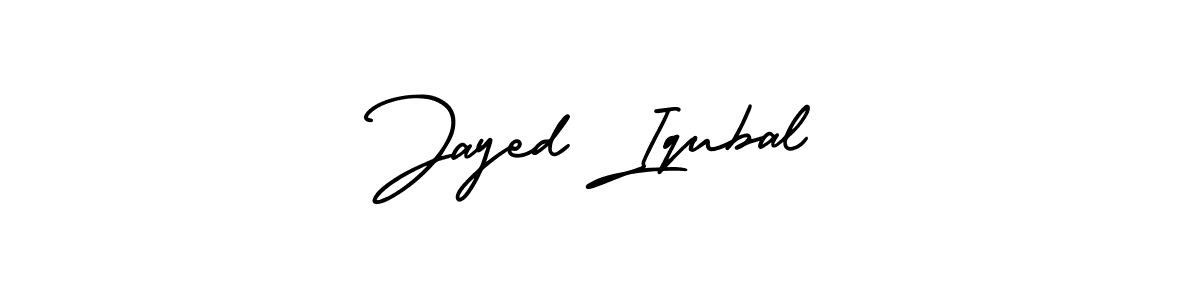 Jayed Iqubal stylish signature style. Best Handwritten Sign (AmerikaSignatureDemo-Regular) for my name. Handwritten Signature Collection Ideas for my name Jayed Iqubal. Jayed Iqubal signature style 3 images and pictures png