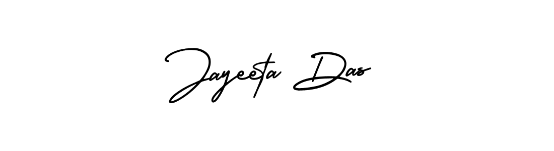 Use a signature maker to create a handwritten signature online. With this signature software, you can design (AmerikaSignatureDemo-Regular) your own signature for name Jayeeta Das. Jayeeta Das signature style 3 images and pictures png