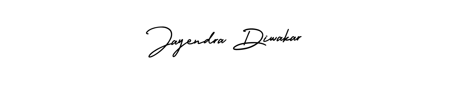 The best way (AmerikaSignatureDemo-Regular) to make a short signature is to pick only two or three words in your name. The name Jayendra Diwakar include a total of six letters. For converting this name. Jayendra Diwakar signature style 3 images and pictures png