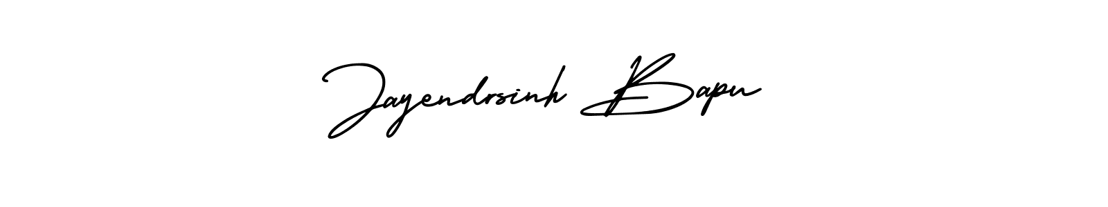 How to make Jayendrsinh Bapu name signature. Use AmerikaSignatureDemo-Regular style for creating short signs online. This is the latest handwritten sign. Jayendrsinh Bapu signature style 3 images and pictures png