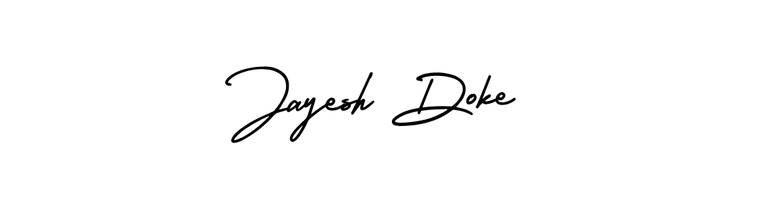 Make a beautiful signature design for name Jayesh Doke. Use this online signature maker to create a handwritten signature for free. Jayesh Doke signature style 3 images and pictures png