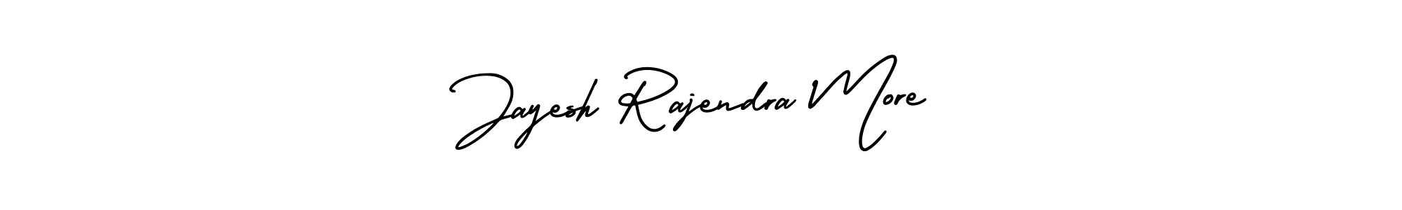 This is the best signature style for the Jayesh Rajendra More name. Also you like these signature font (AmerikaSignatureDemo-Regular). Mix name signature. Jayesh Rajendra More signature style 3 images and pictures png