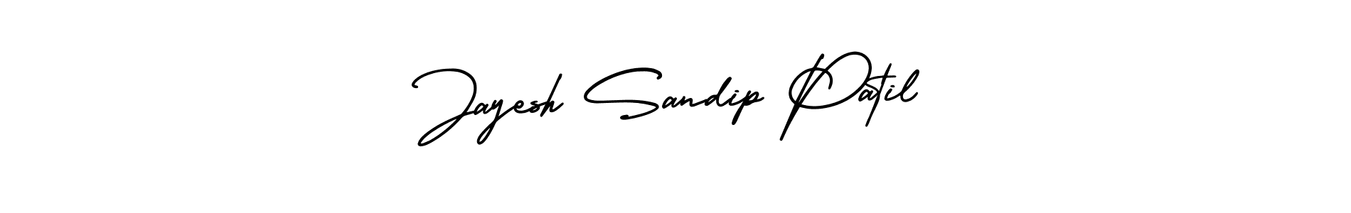 The best way (AmerikaSignatureDemo-Regular) to make a short signature is to pick only two or three words in your name. The name Jayesh Sandip Patil include a total of six letters. For converting this name. Jayesh Sandip Patil signature style 3 images and pictures png