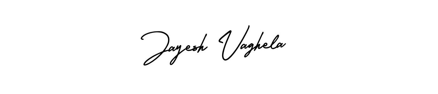 It looks lik you need a new signature style for name Jayesh Vaghela. Design unique handwritten (AmerikaSignatureDemo-Regular) signature with our free signature maker in just a few clicks. Jayesh Vaghela signature style 3 images and pictures png