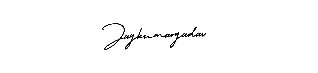 Also we have Jaykumaryadav name is the best signature style. Create professional handwritten signature collection using AmerikaSignatureDemo-Regular autograph style. Jaykumaryadav signature style 3 images and pictures png