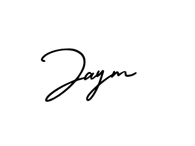 Design your own signature with our free online signature maker. With this signature software, you can create a handwritten (AmerikaSignatureDemo-Regular) signature for name Jaym. Jaym signature style 3 images and pictures png