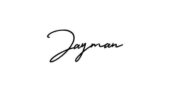 The best way (AmerikaSignatureDemo-Regular) to make a short signature is to pick only two or three words in your name. The name Jayman include a total of six letters. For converting this name. Jayman signature style 3 images and pictures png