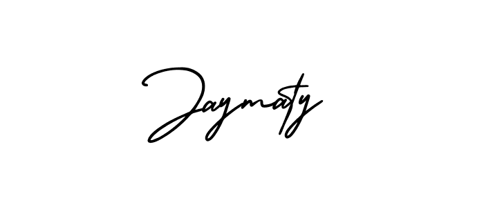 The best way (AmerikaSignatureDemo-Regular) to make a short signature is to pick only two or three words in your name. The name Jaymaty include a total of six letters. For converting this name. Jaymaty signature style 3 images and pictures png