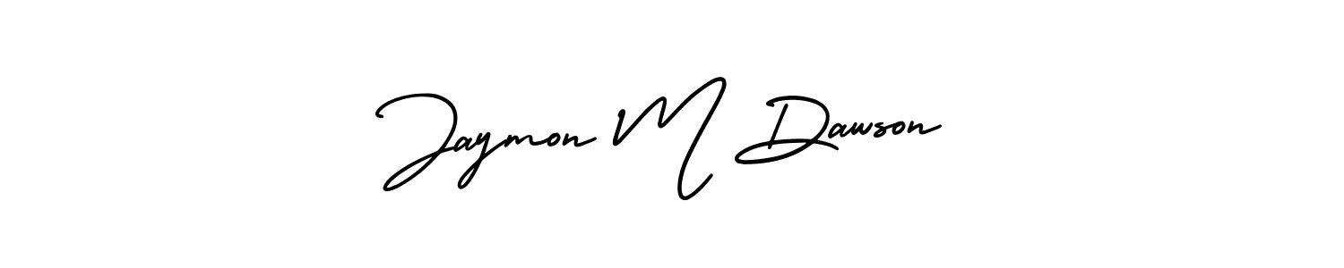 Also we have Jaymon M Dawson name is the best signature style. Create professional handwritten signature collection using AmerikaSignatureDemo-Regular autograph style. Jaymon M Dawson signature style 3 images and pictures png