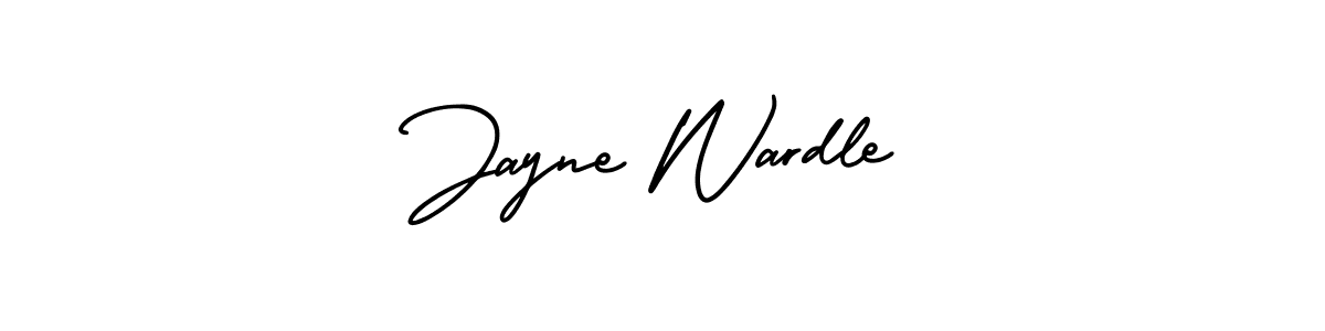 Jayne Wardle stylish signature style. Best Handwritten Sign (AmerikaSignatureDemo-Regular) for my name. Handwritten Signature Collection Ideas for my name Jayne Wardle. Jayne Wardle signature style 3 images and pictures png