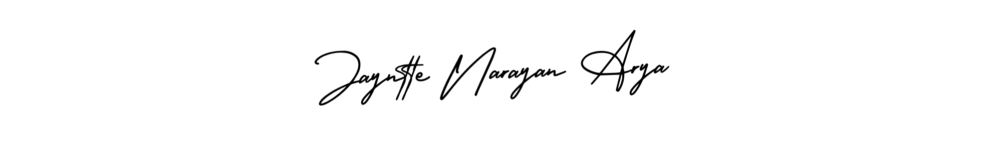 Here are the top 10 professional signature styles for the name Jayntte Narayan Arya. These are the best autograph styles you can use for your name. Jayntte Narayan Arya signature style 3 images and pictures png