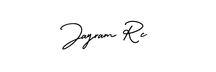 Also we have Jayram Rc name is the best signature style. Create professional handwritten signature collection using AmerikaSignatureDemo-Regular autograph style. Jayram Rc signature style 3 images and pictures png