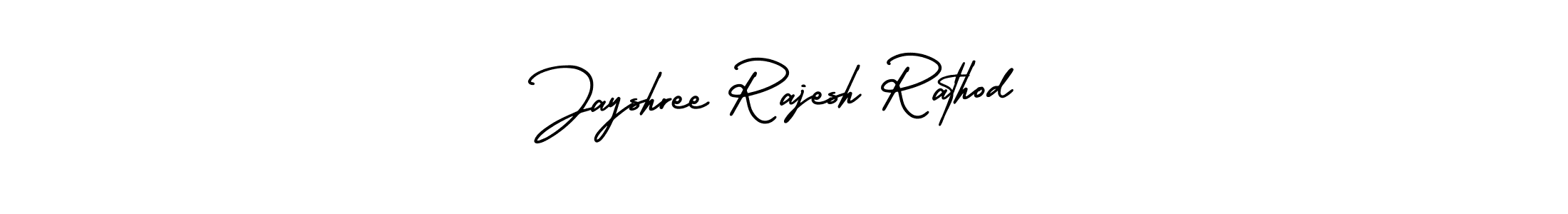 Also we have Jayshree Rajesh Rathod name is the best signature style. Create professional handwritten signature collection using AmerikaSignatureDemo-Regular autograph style. Jayshree Rajesh Rathod signature style 3 images and pictures png